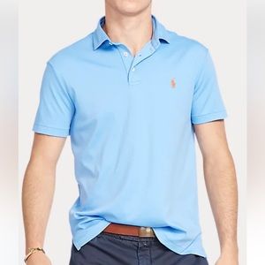 Polo Ralph Lauren Pima Soft Touch Polo Men's Size XLarge Light‎ Blue/Turquoise